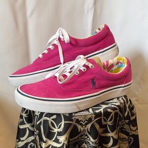 Polo by Ralph Lauren Pink Sneakers
